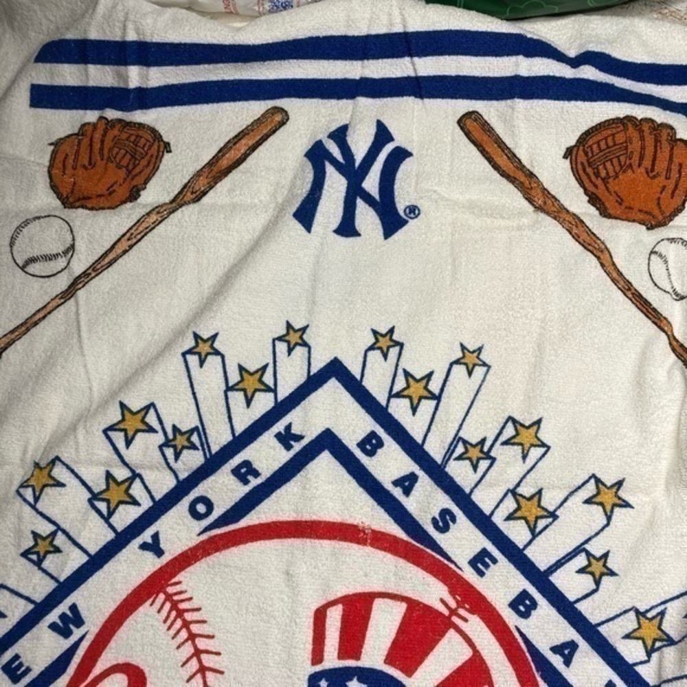 Yankees 1992 Bibb deadstock‎ towel MLB - Picture 6 of 10